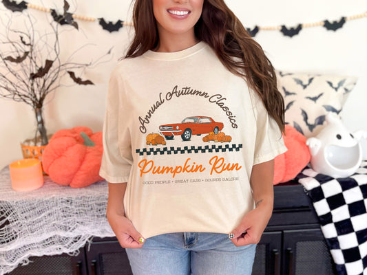 Autumn Classics Pumpkin Run T-shirt (unisex fit)